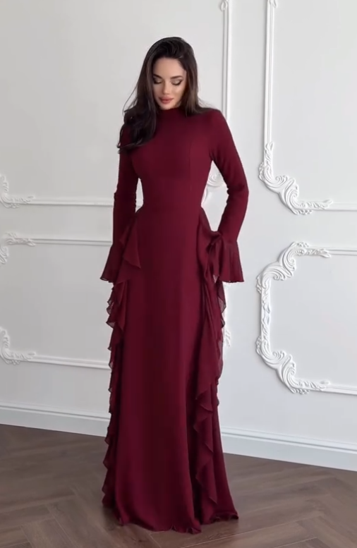 Aurora Red Tide Maxi – Muhtarma