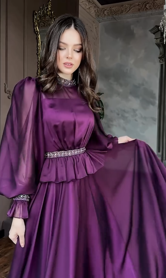 Lavender Muse Dress – Muhtarma
