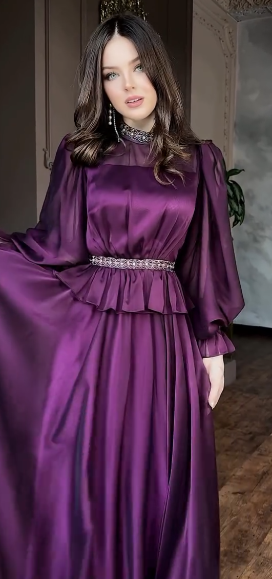 Muhtarma Rrr Lavender Muse Dress – Muhtarma