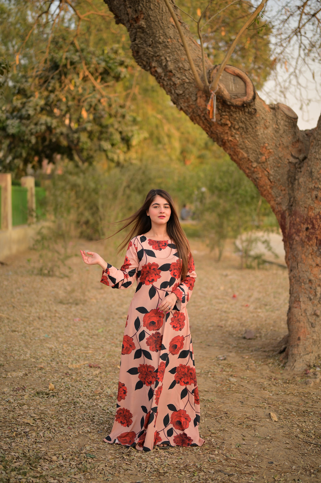 Muhtarma Rrr Rustic Floral Charm Dress – Muhtarma