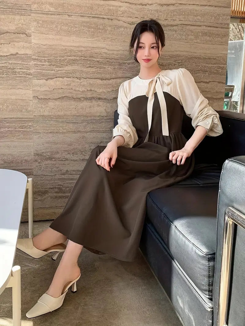 Muhtarma Rrr Old Money Elegance Dress – Muhtarma